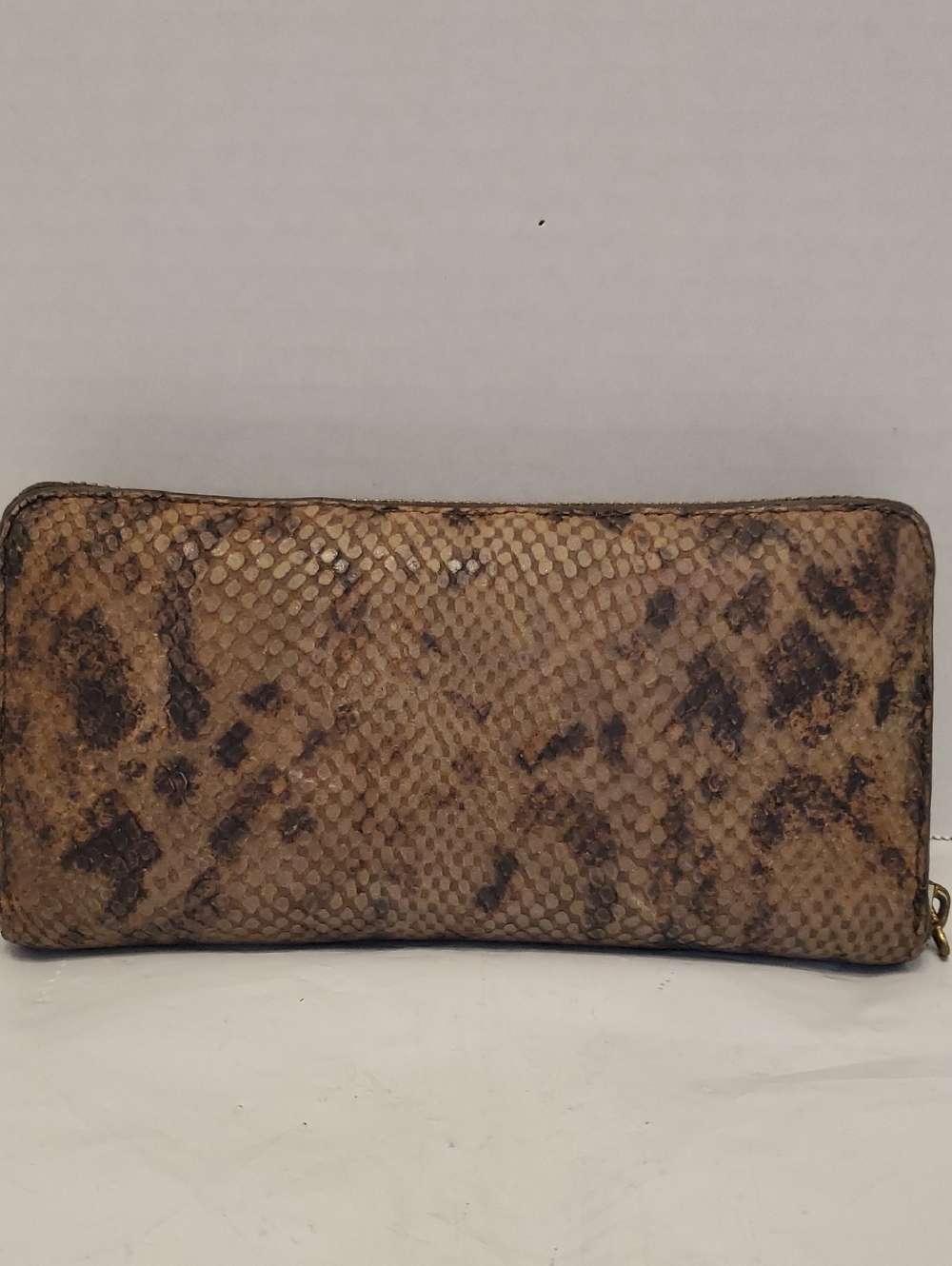 Coach Python-Embossed Leather Wallet - Picture 2 of 6
